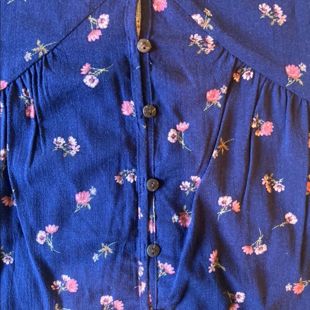 O’Neill Blue-Floral Top